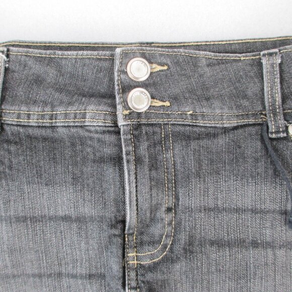 BERSHKA DENIM SKORT - Picture 5 of 16